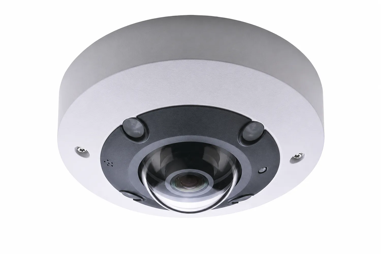 Caméra fisheye grand angle capable de filmer à 180 degrés et plus